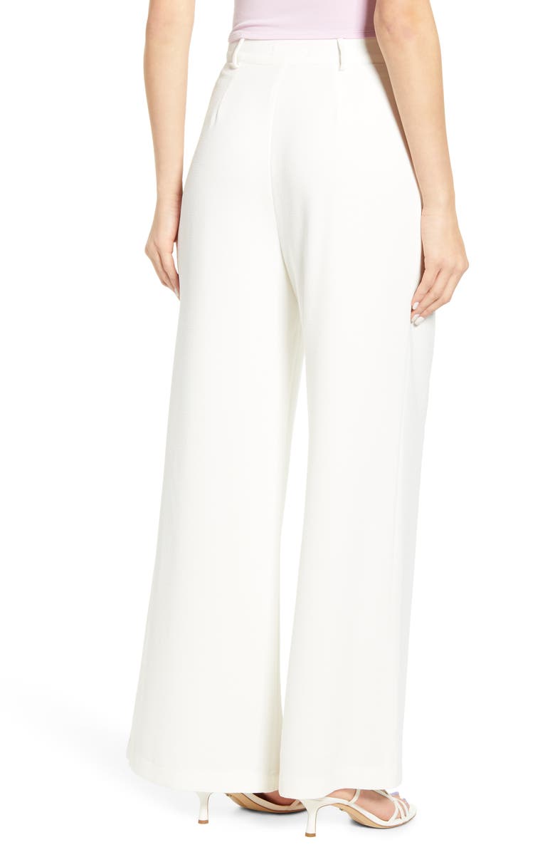 June & Hudson High Waist Wide Leg Pants, Alternate, color,