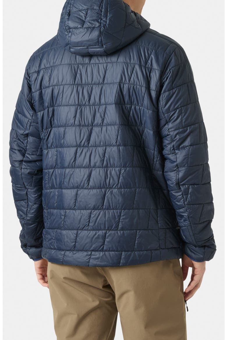 Lifaloft Hooded Insulator Jacket, Alternate, color, NAVY