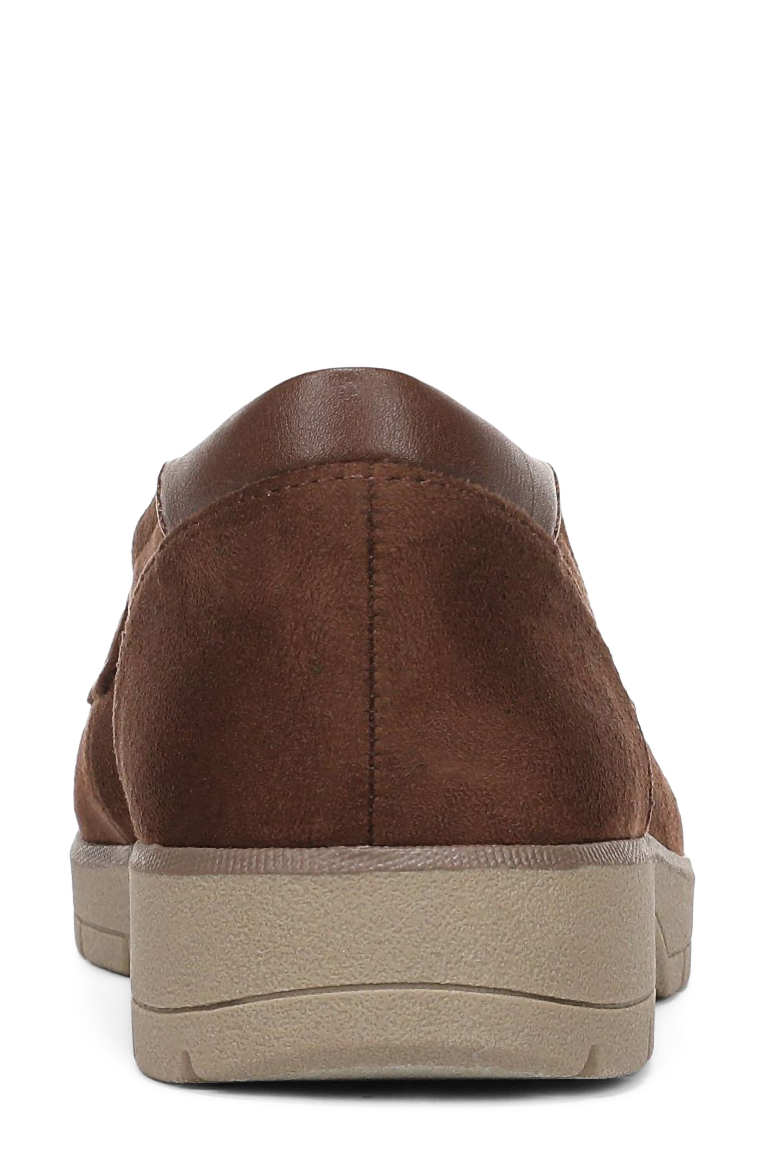 Nice Day Penny Loafer, Alternate, color, WALNUT BROWN MICROSUEDE