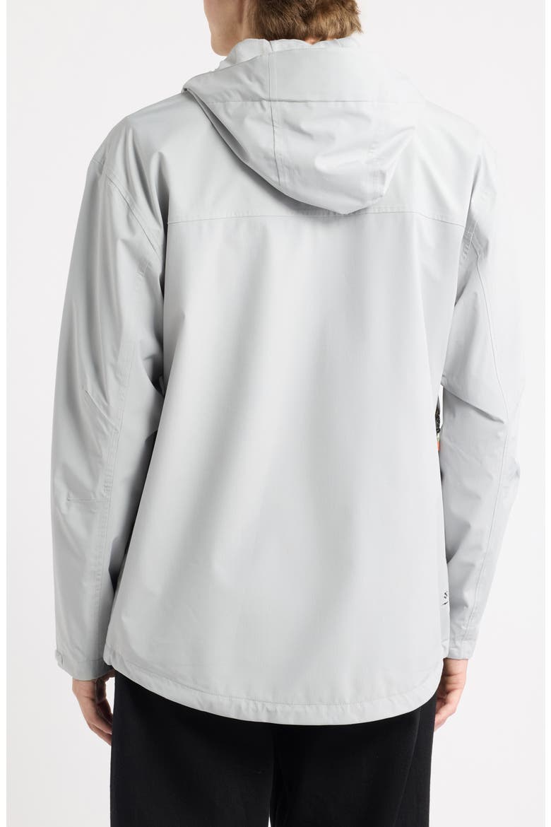 Breakwater Waterproof Ripstop Jacket, Alternate, color, LIGHT GREY
