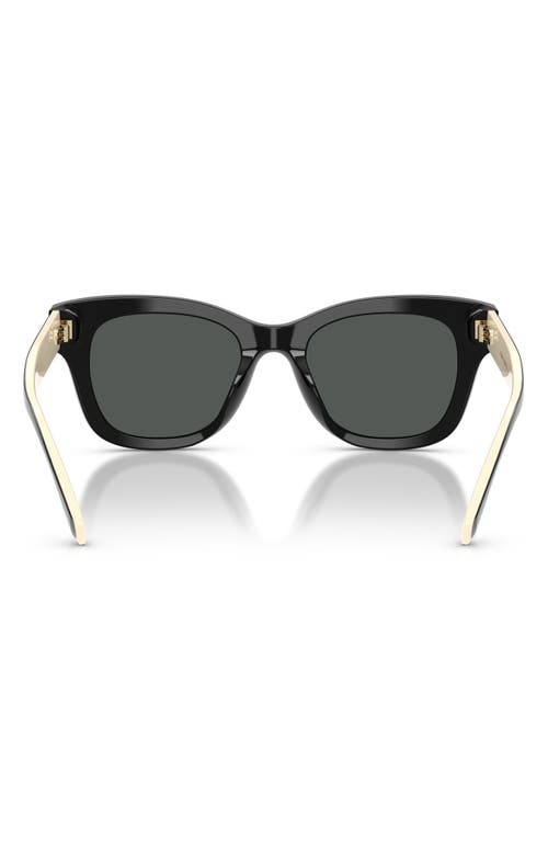 Tory Burch 51mm Square Sunglasses In Black