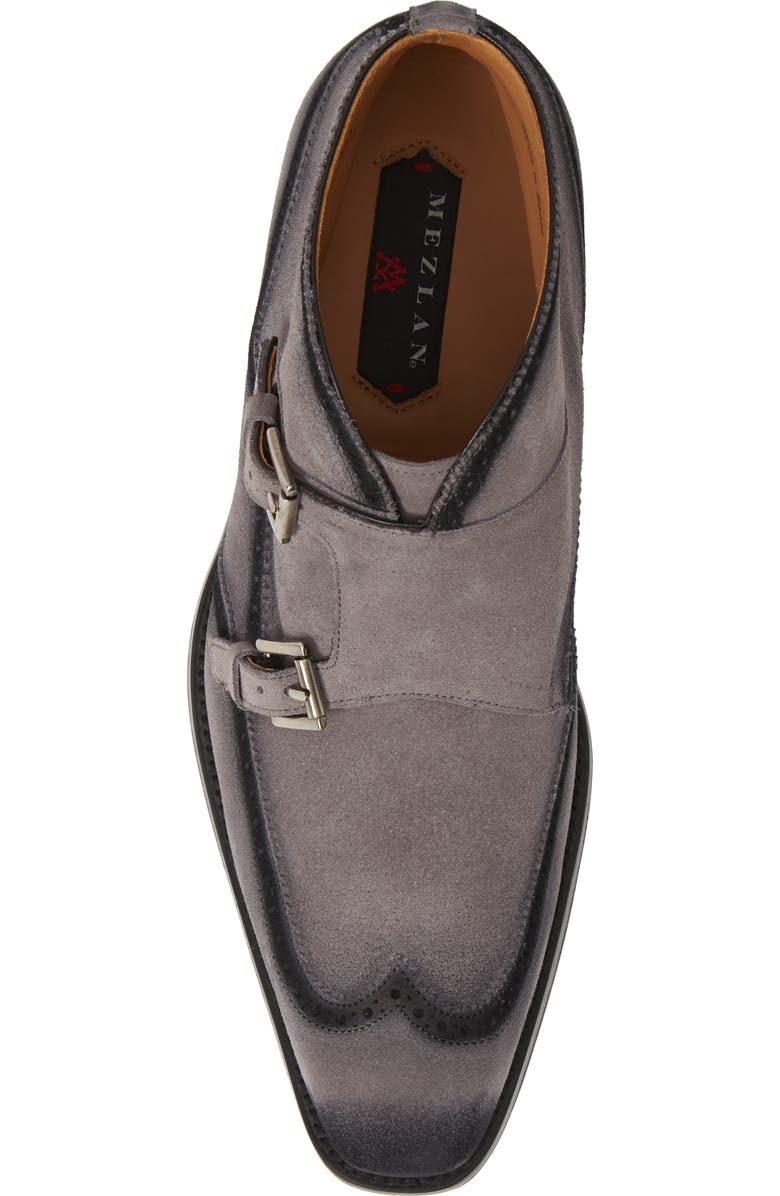 Mezlan Munoz Double Monk Strap Boot, Alternate, color,
