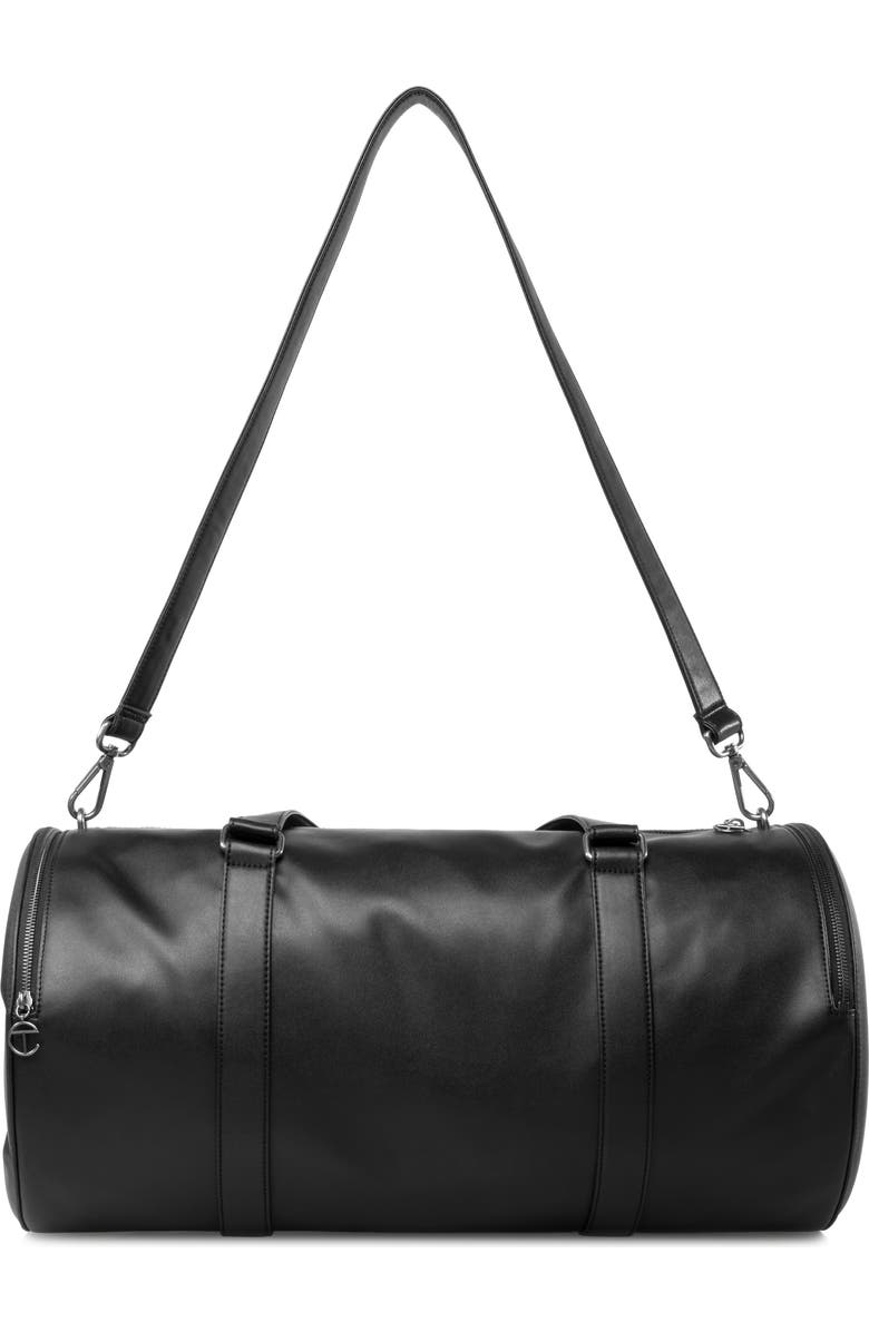 TELFAR Large Faux Leather Duffle Bag, Main, color,