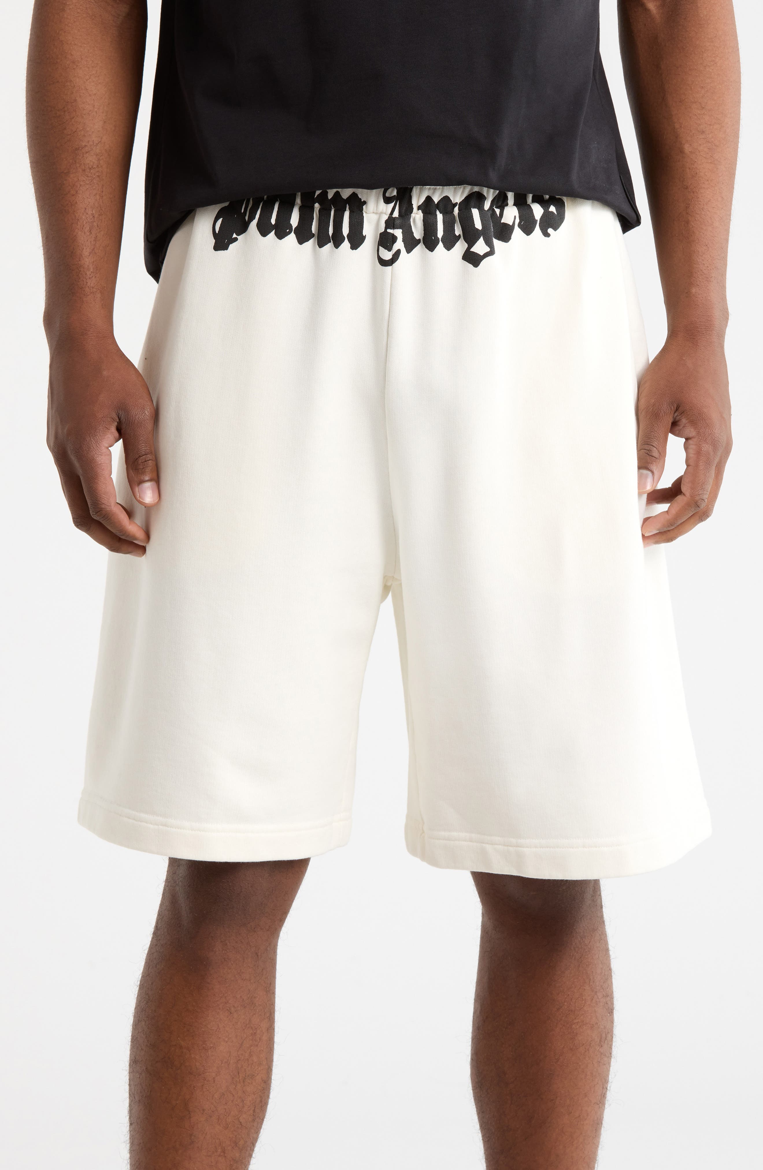 Palm Angels Logo Shorts