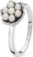 Lucy Quartermaine Royal Pearl Flower Ring