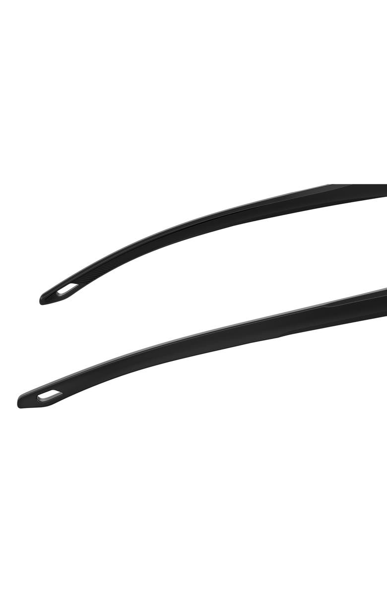 Under Armour 55mm Square Sunglasses, Alternate, color, Black