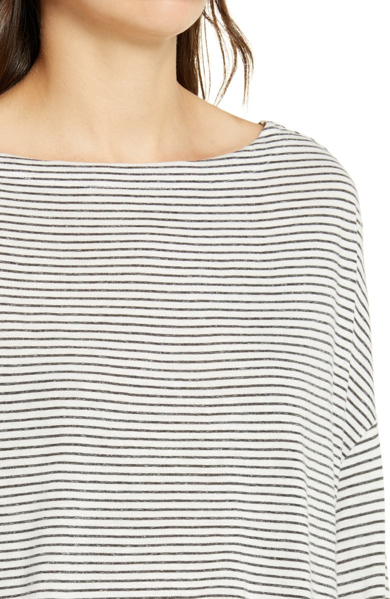 AllSaints Rita Stripe Top, Alternate, color, 