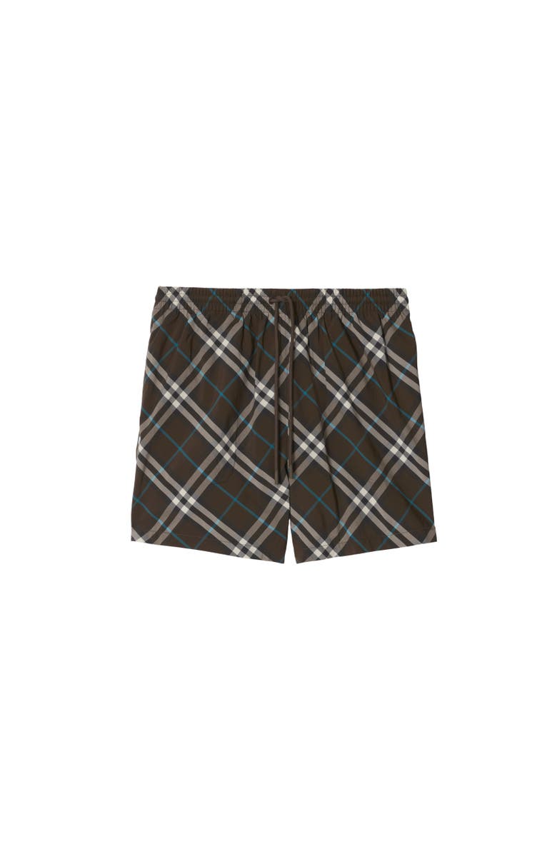 Burberry Check Swim Shorts, Alternate, color, 