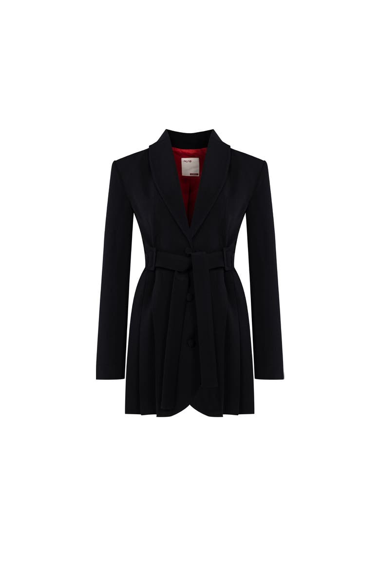 PCFG Wool Blend Your *Itch Jacket Dress, Main, color, Black