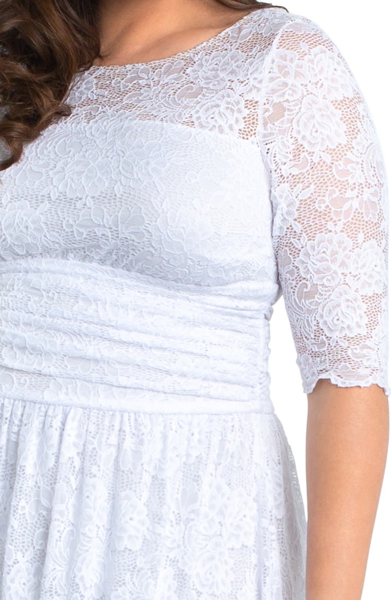 Kiyonna Aurora Lace Dress, Alternate, color, 