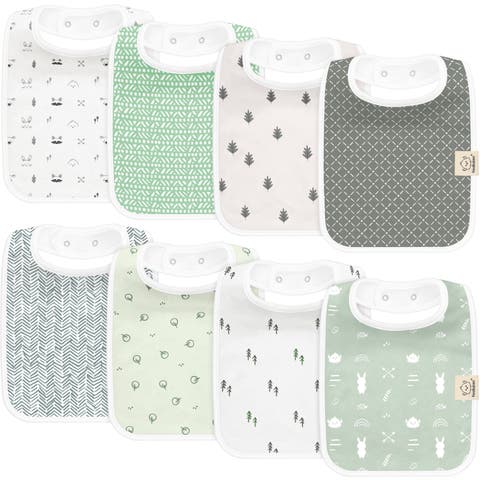 8-Pack Coast Drool Bibs