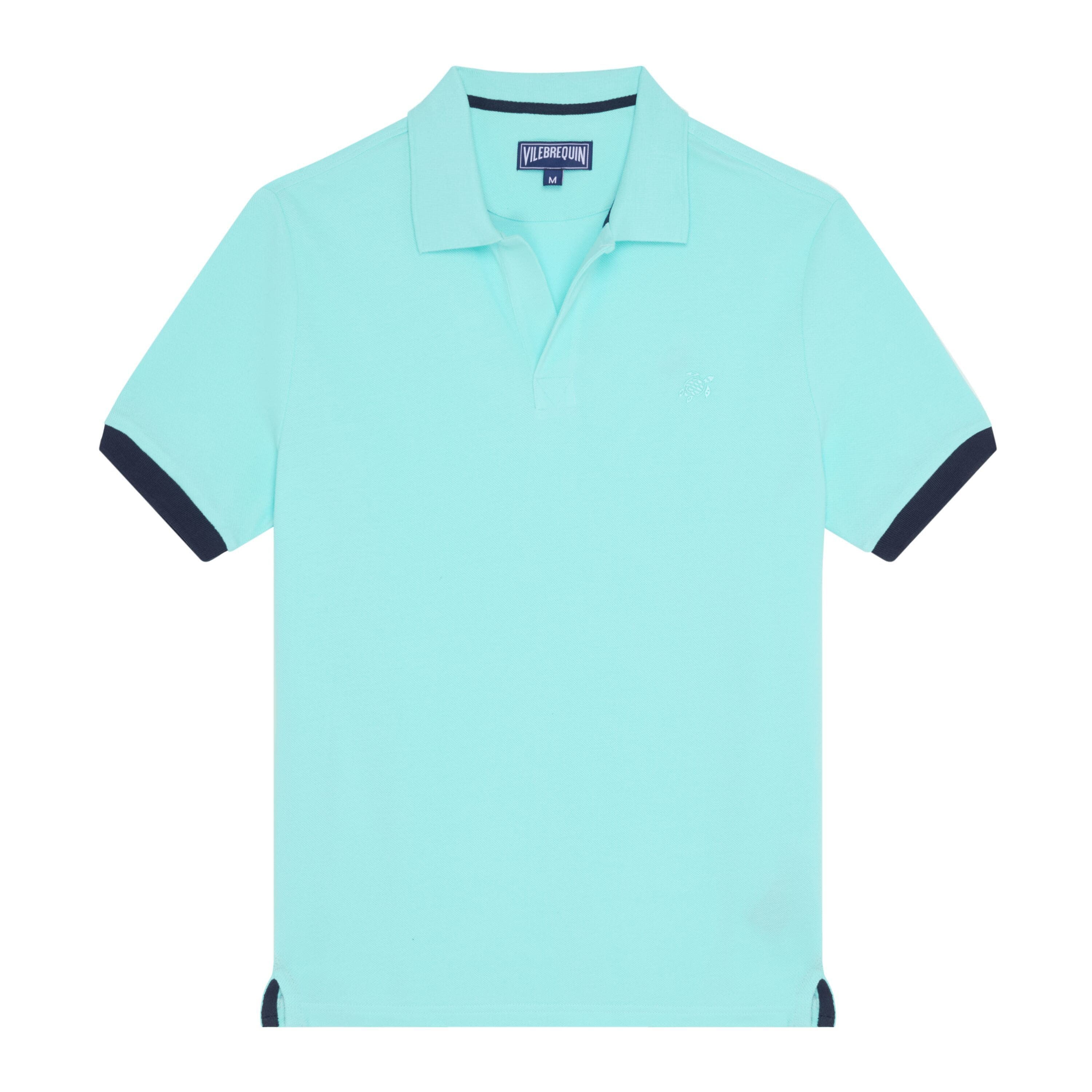 Men's Solid Cotton Polo - image 5