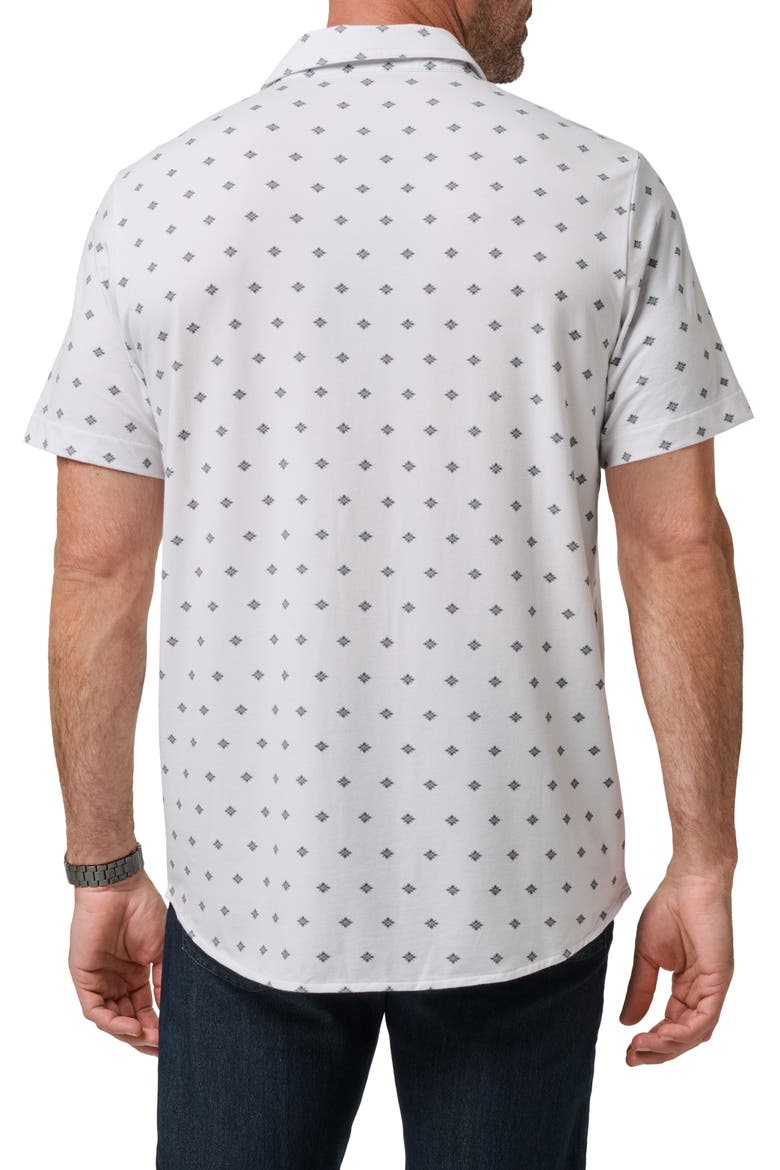 Comfortknit Swing Pocket Polo, Alternate, color, WHITE