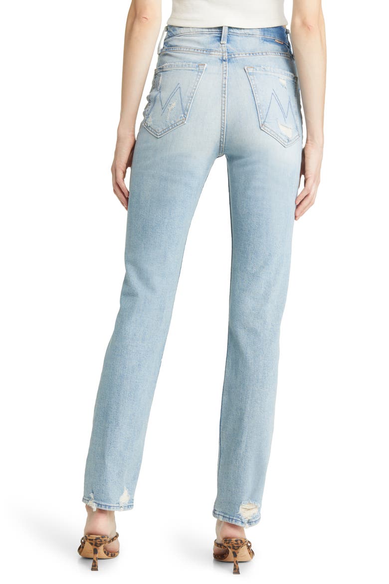 Rider Skimp High Waist Straight Leg Jeans, Alternate, color, THE CONFESSION