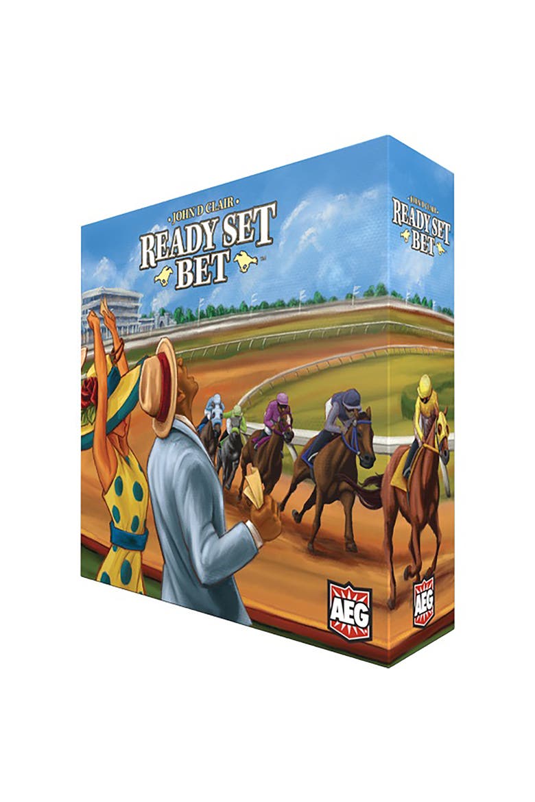 Horse Racing Betting Board Game, Alternate, color, Multicolored