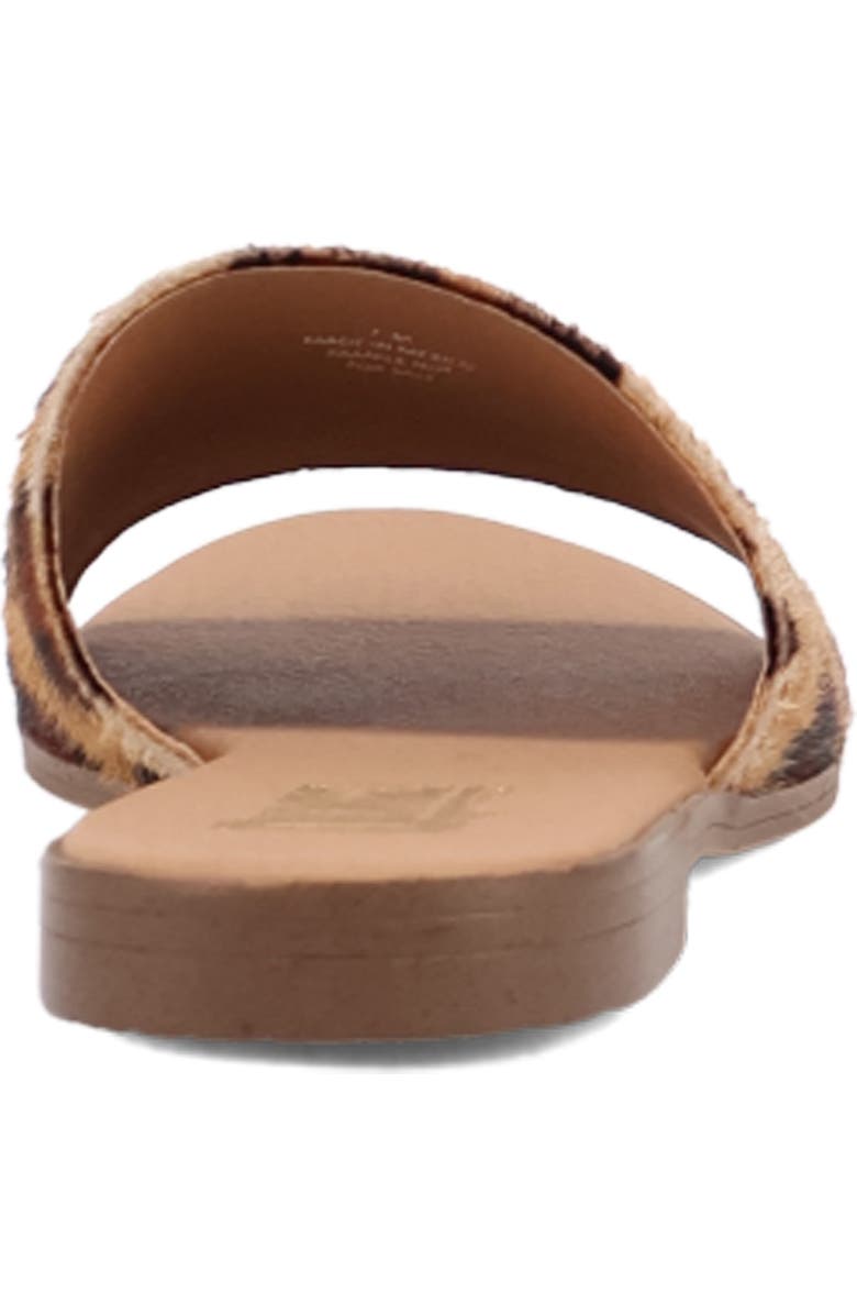Dingo Tabby Genuine Calf Hair Slide Sandal, Alternate, color, Leopard