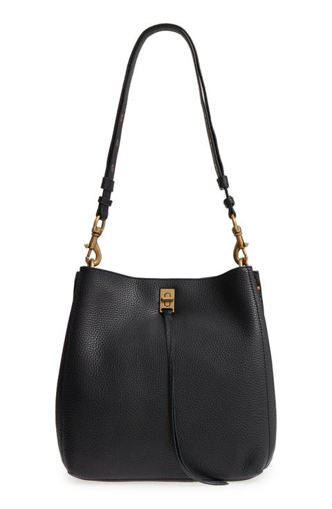 Darren Deerskin Leather Shoulder Bag