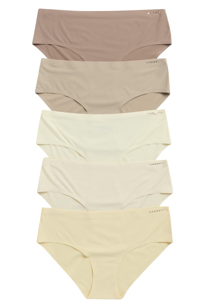 5-Pack Microfiber Hipster Briefs, Main, color, CHARTREUSE GLOW/ CLOUD DUST
