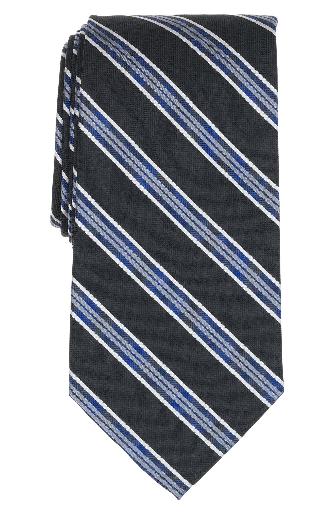 Brooks Brothers Framed Stripe Silk Blend Tie