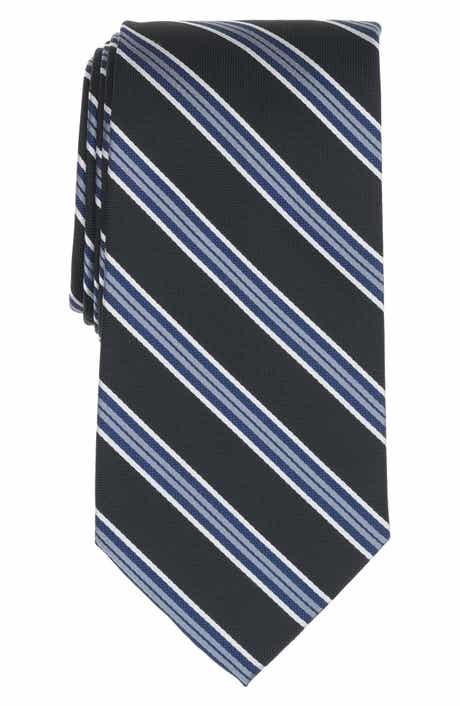 Brooks Brothers Framed Stripe Silk Blend Tie