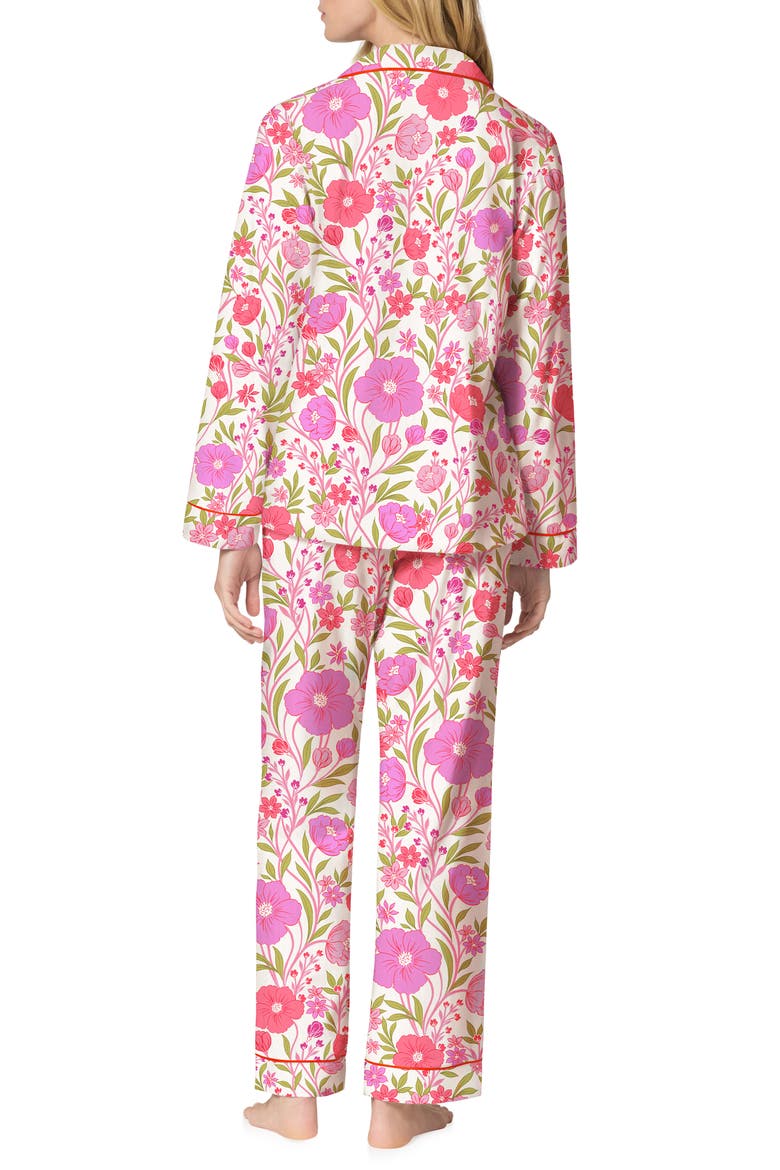 Print Stretch Cotton Pajamas, Alternate, color, JOSEPHINE