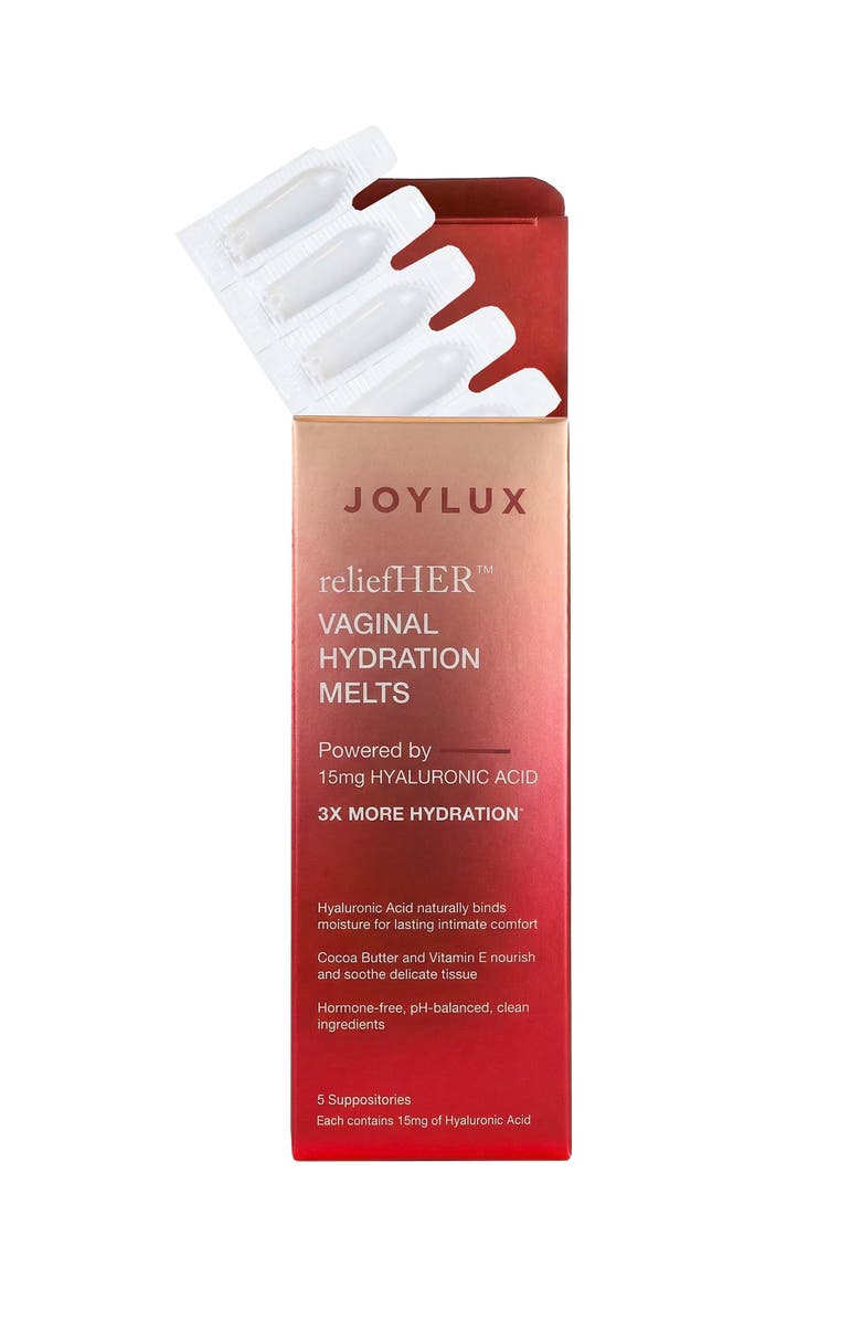 Joylux reliefHER Vaginal Hydration Melts, 10 pack, Main, color, NO COLOR