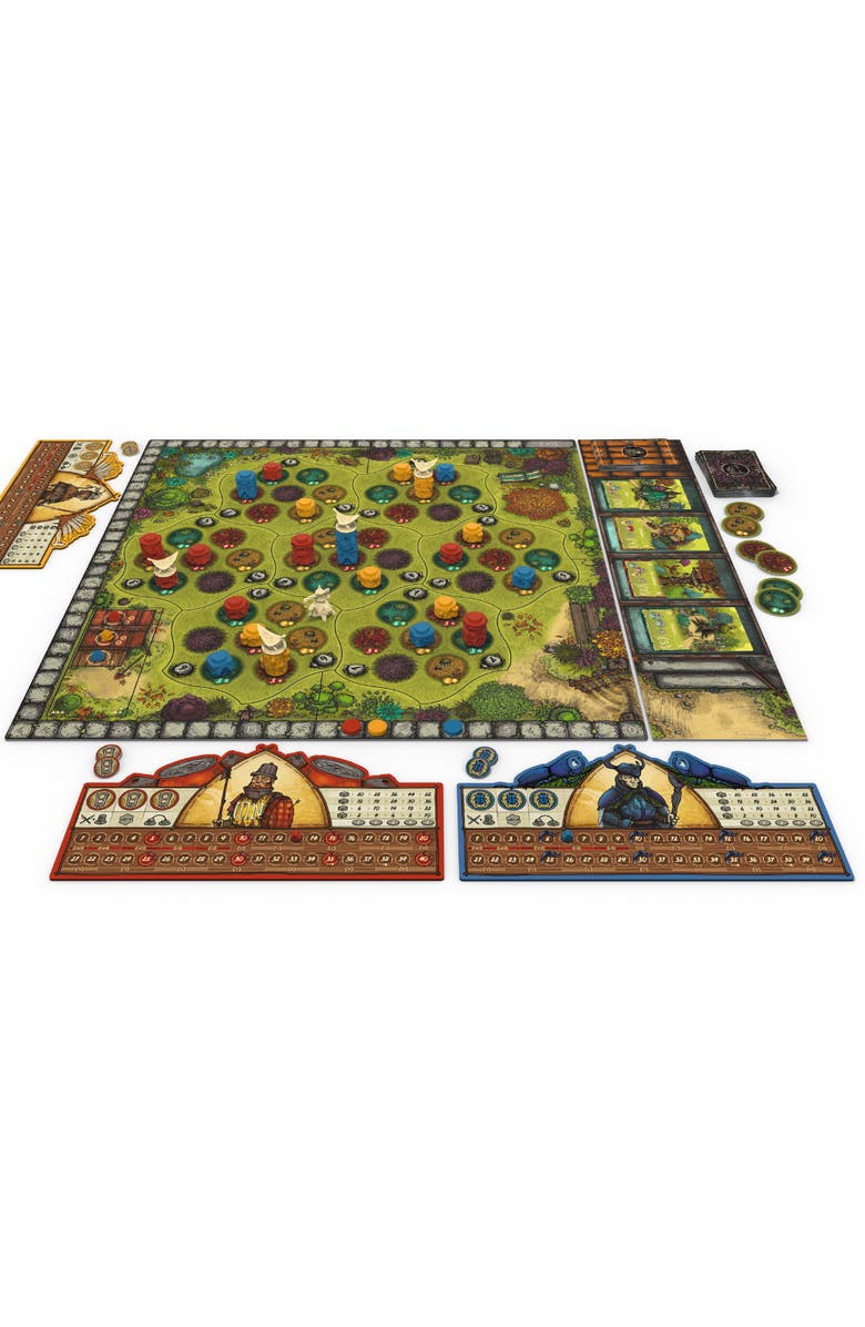 BOMBYX Garden Nation War And Building Board Game, Ages 10+, Alternate, color, Multicolored