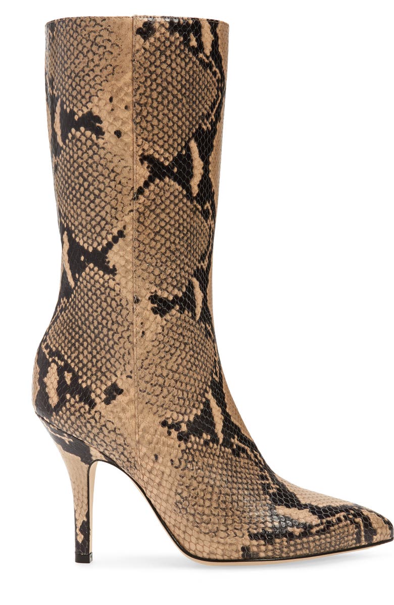 Paris Texas Python Embossed Boot, Alternate, color,