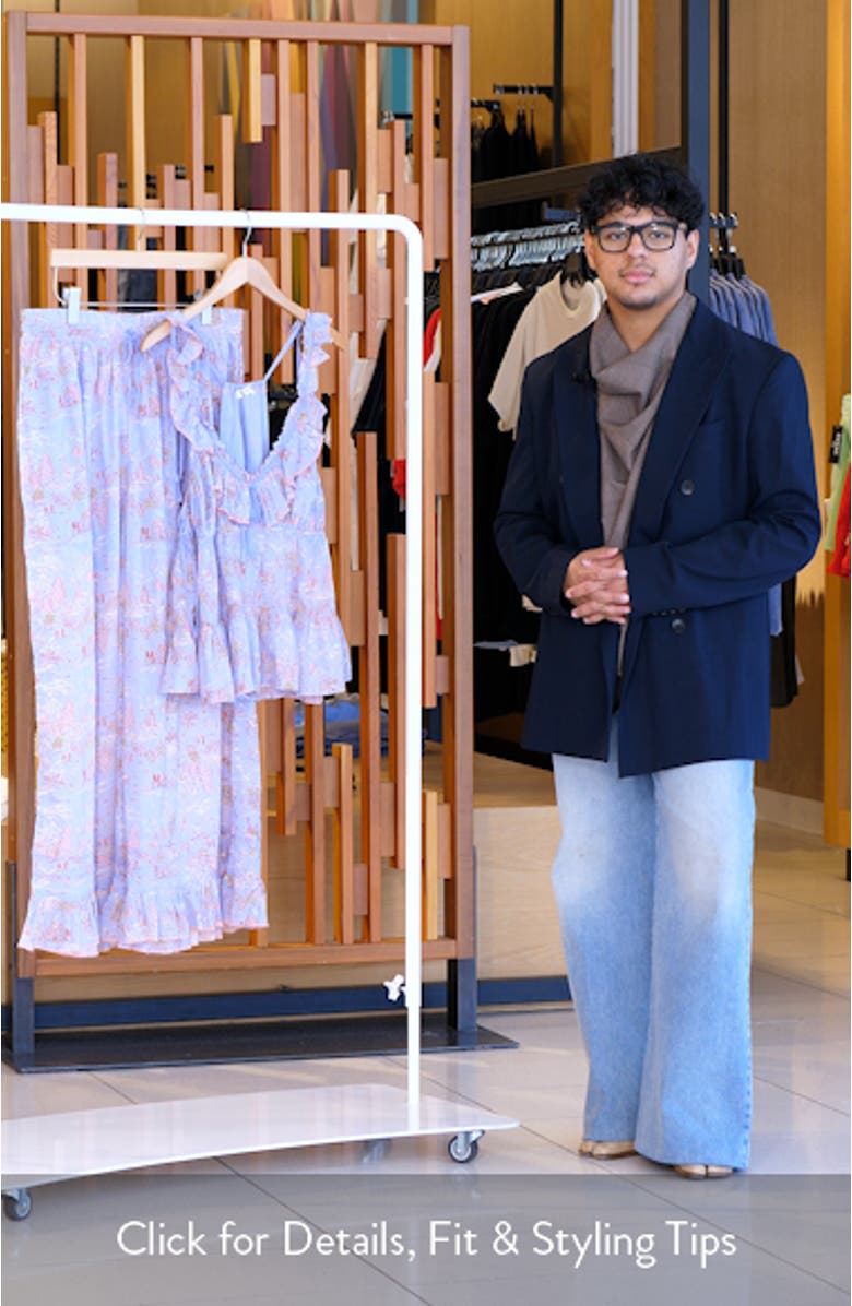 Tangled Lights Ruffle Pajamas, sales video thumbnail