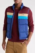 Original Penguin Colorblock Puffer Vest
