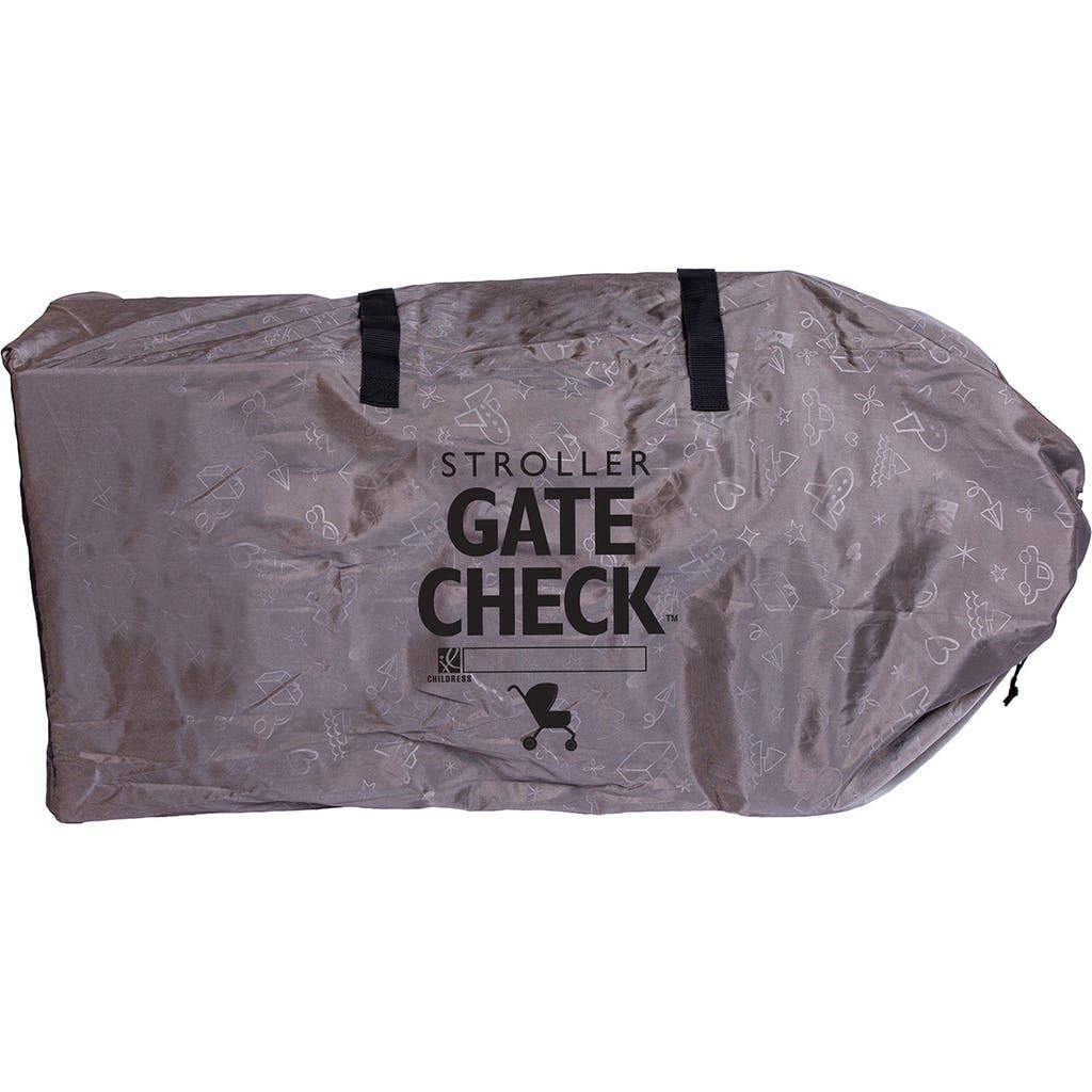 J.L. Childress Deluxe Gate Check Travel Bag for Single & Double Strollers in Grey  product