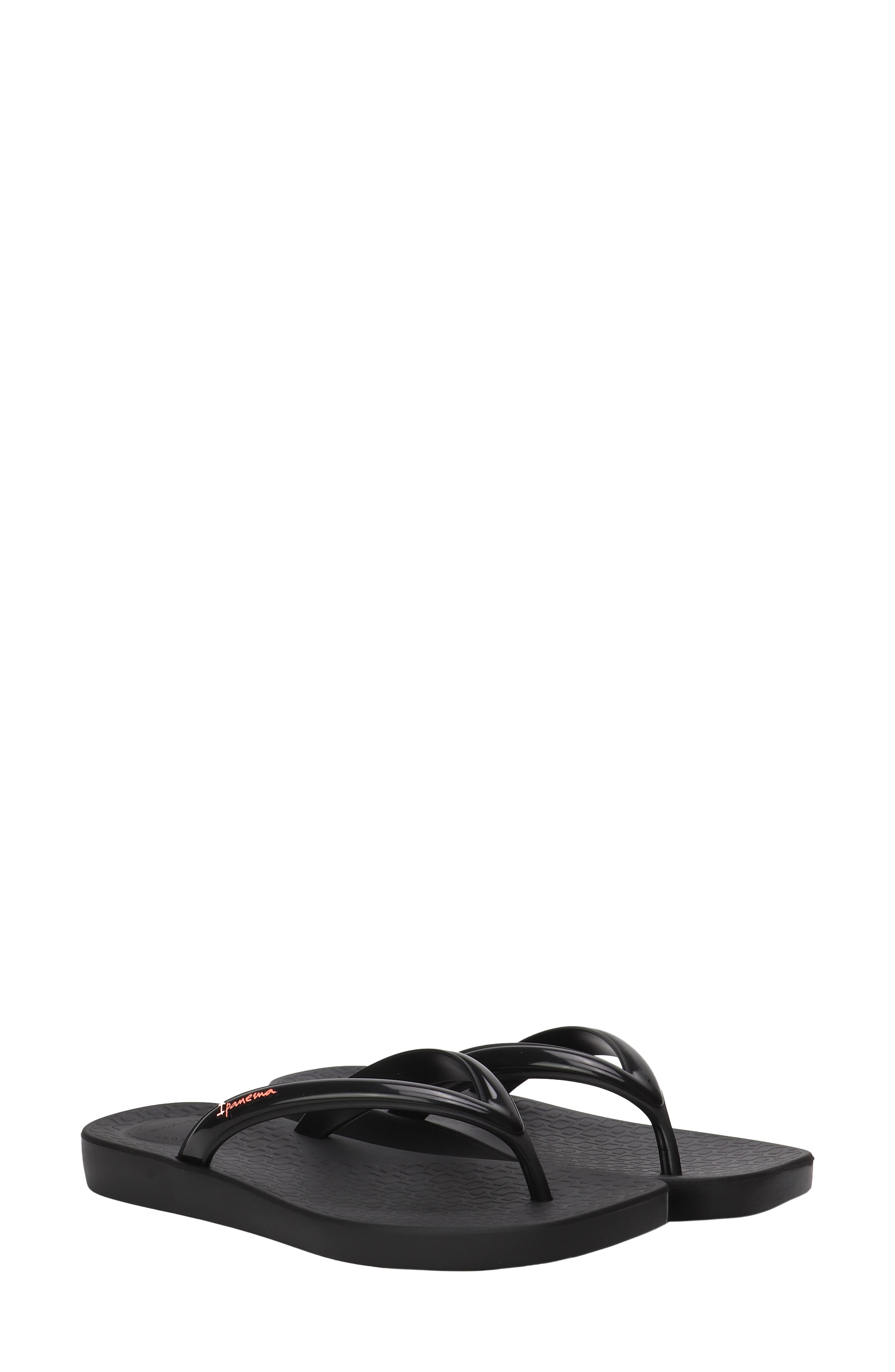 Pluma Flip Flop, Alternate, color, BX498-BLACK/BLACK/PINK