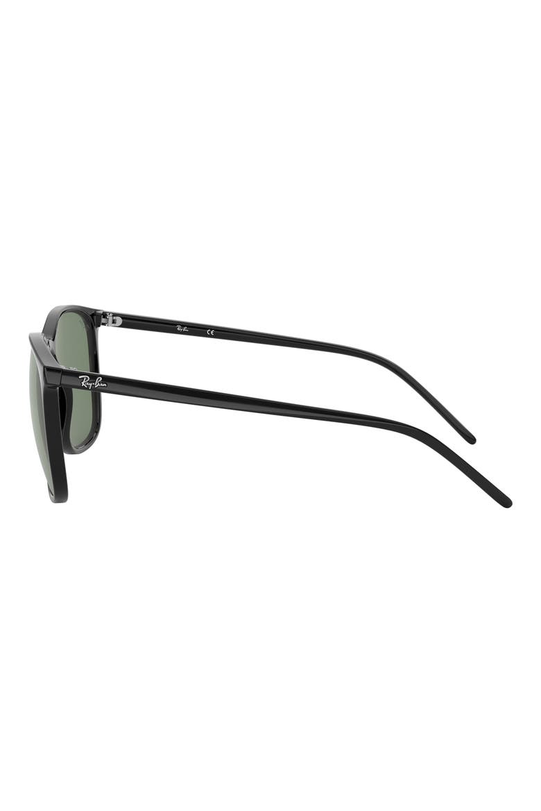 55mm Square Sunglasses, Alternate, color, GREEN