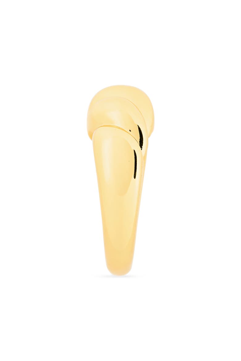 Croissant Ring, Alternate, color, GOLD