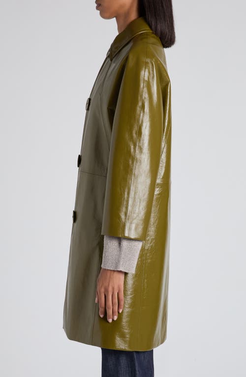 Bottega Veneta Bonded Leather Coat