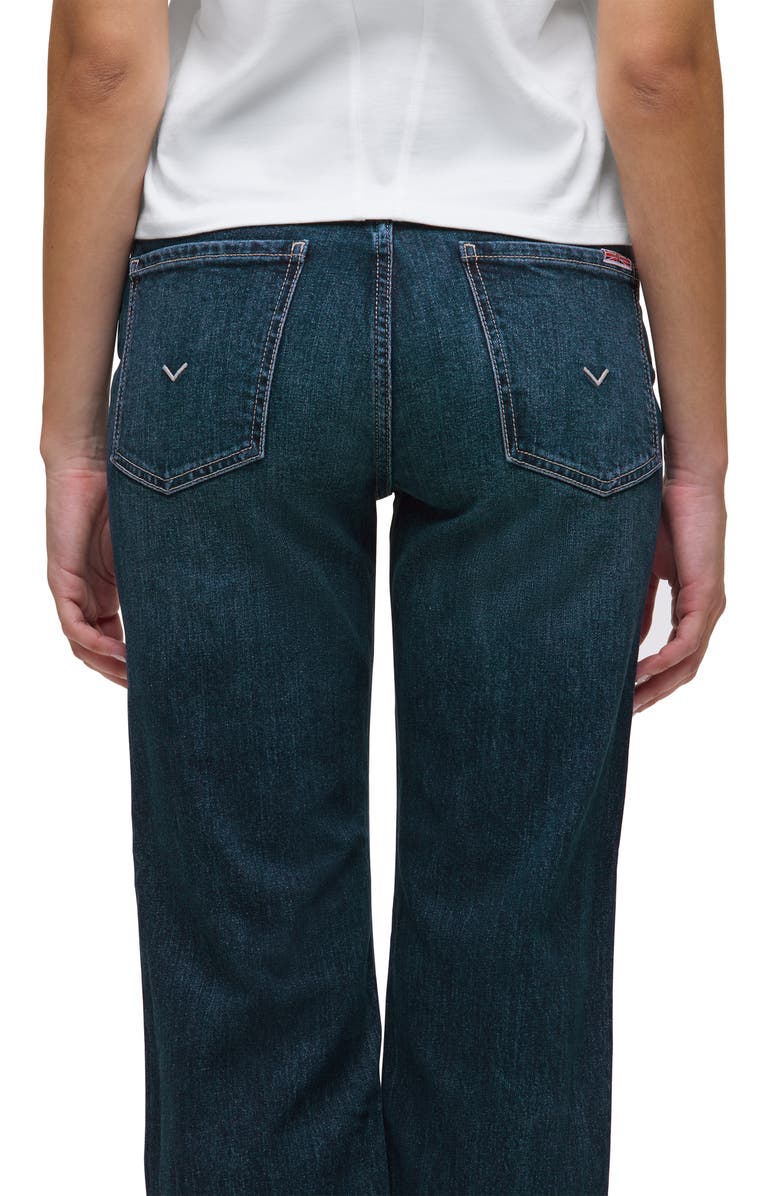 Hudson Jeans Noa High Waist Ankle Straight Leg Jeans, Alternate, color, Bianca