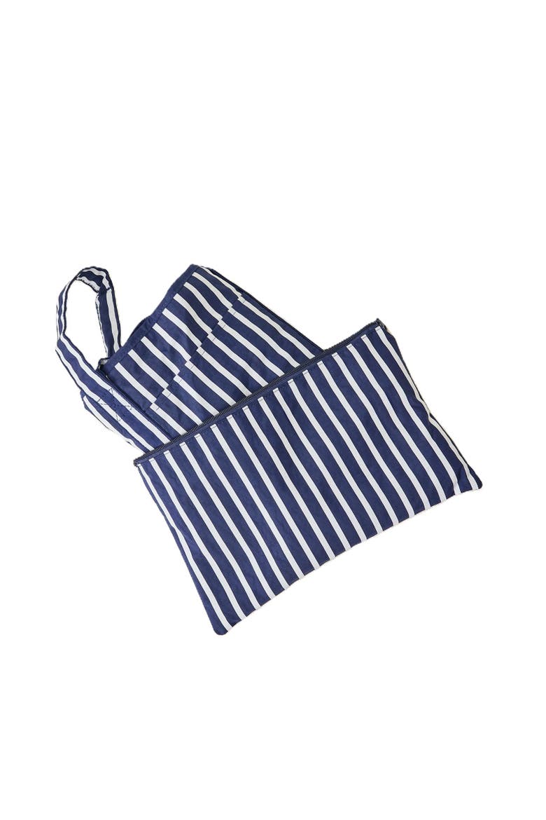 Packable Park Carryall, Alternate, color, Navy Stripe