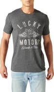 Lucky Brand Morrison Motor Graphic T-Shirt