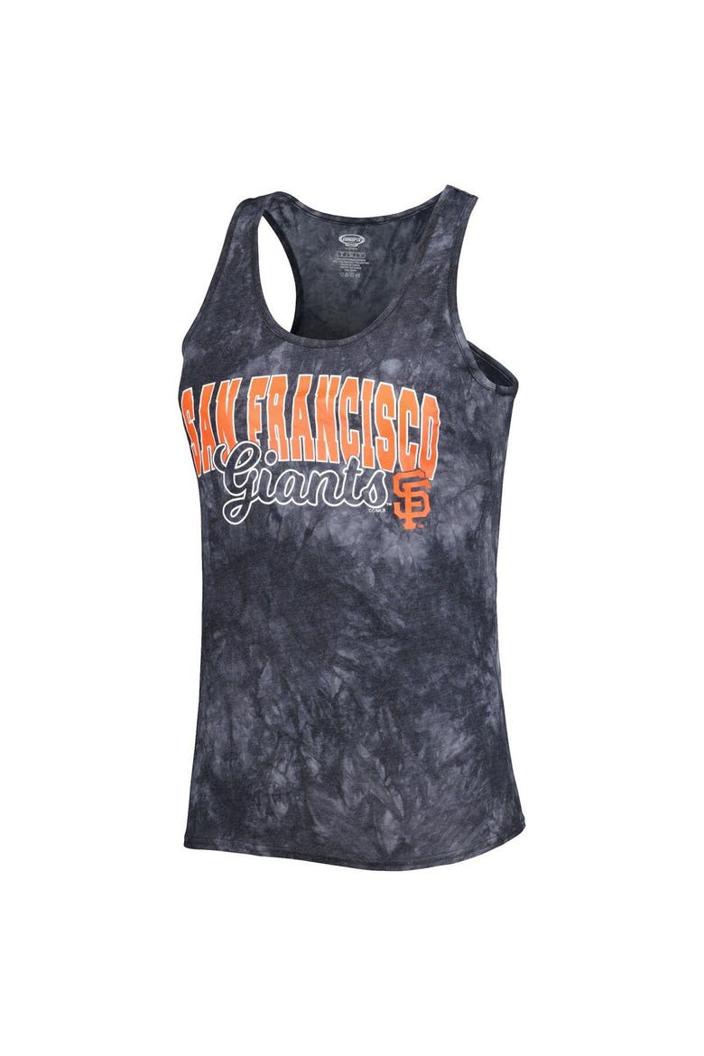Women's Concepts Sport Charcoal San Francisco Giants Billboard Racerback Tank & Shorts Sleep Set, Alternate, color, Charcoal