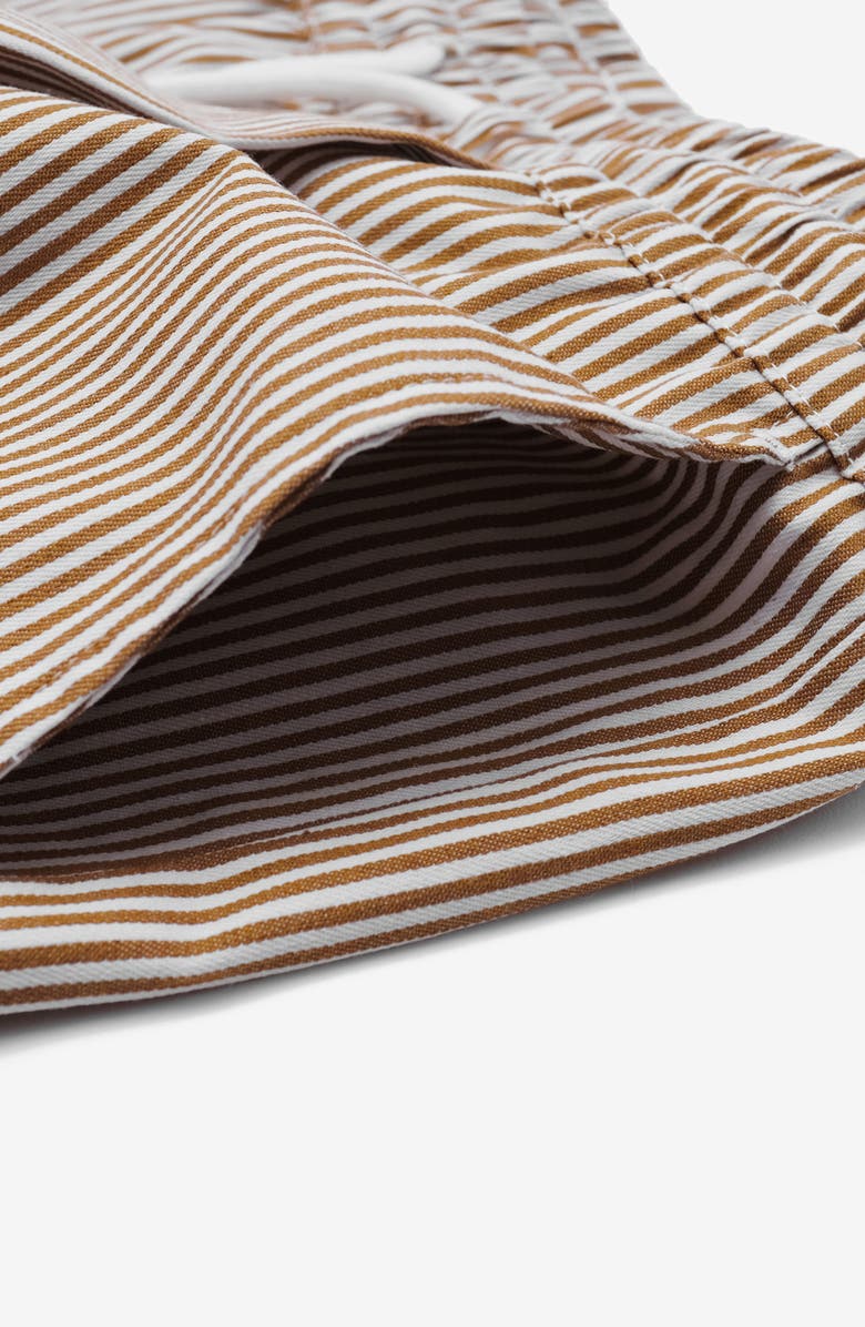 STUDENTS Hurricane Stripe Woven Cotton Drawstring Pants, Alternate, color, Brown