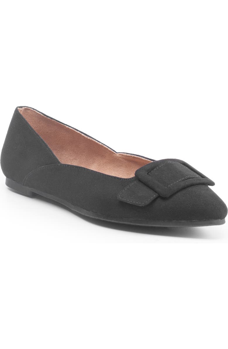 Me Too Adara Buckle Flat, Main, color,