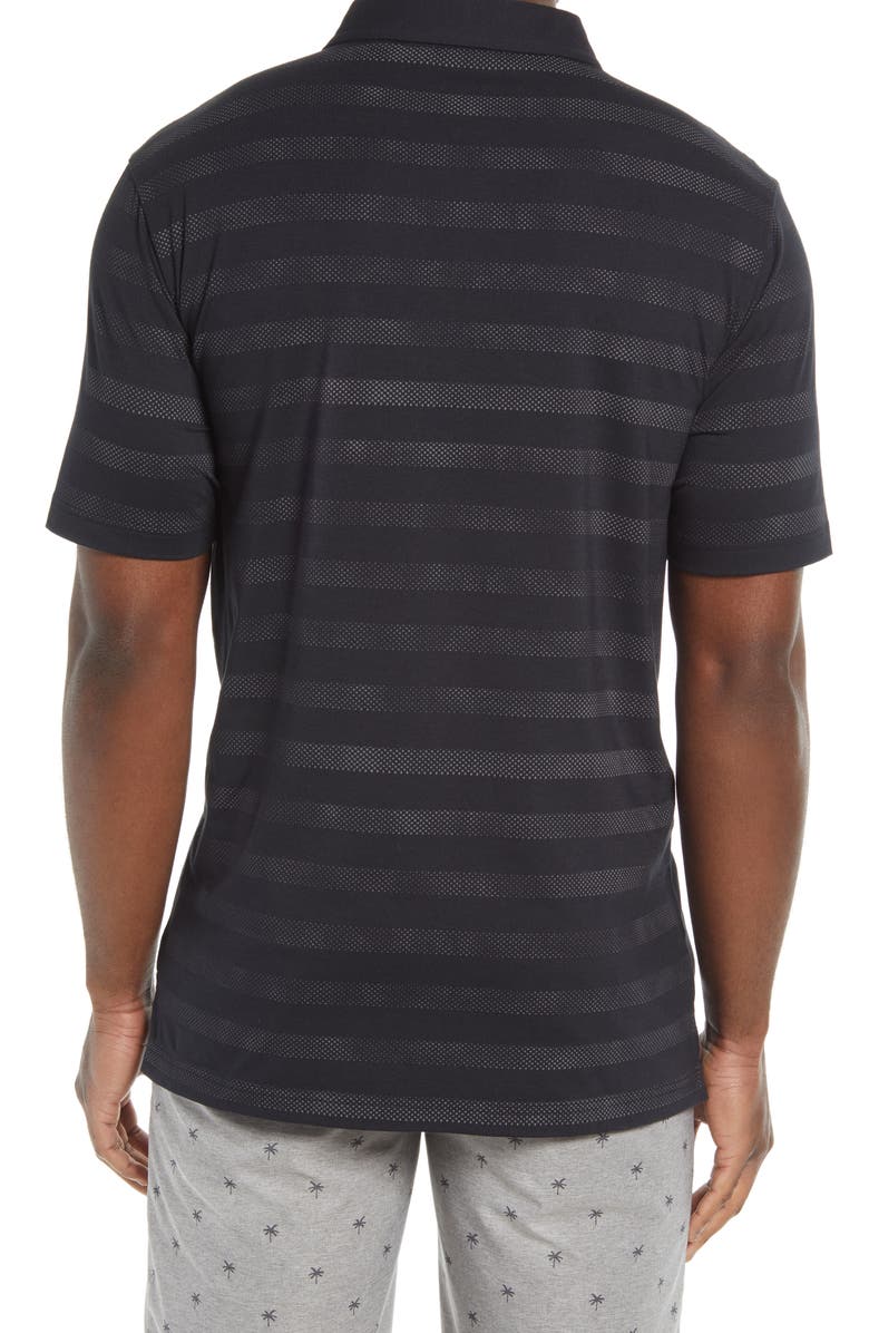 TravisMathew Heater Stripe Short Sleeve Performance Polo, Alternate, color,