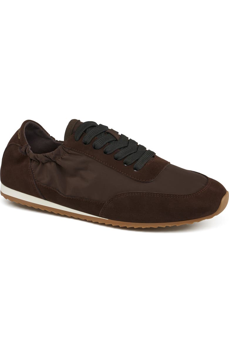 JSlides Footwear Prisha Lace-Up Sneaker, Main, color, Dark Brown