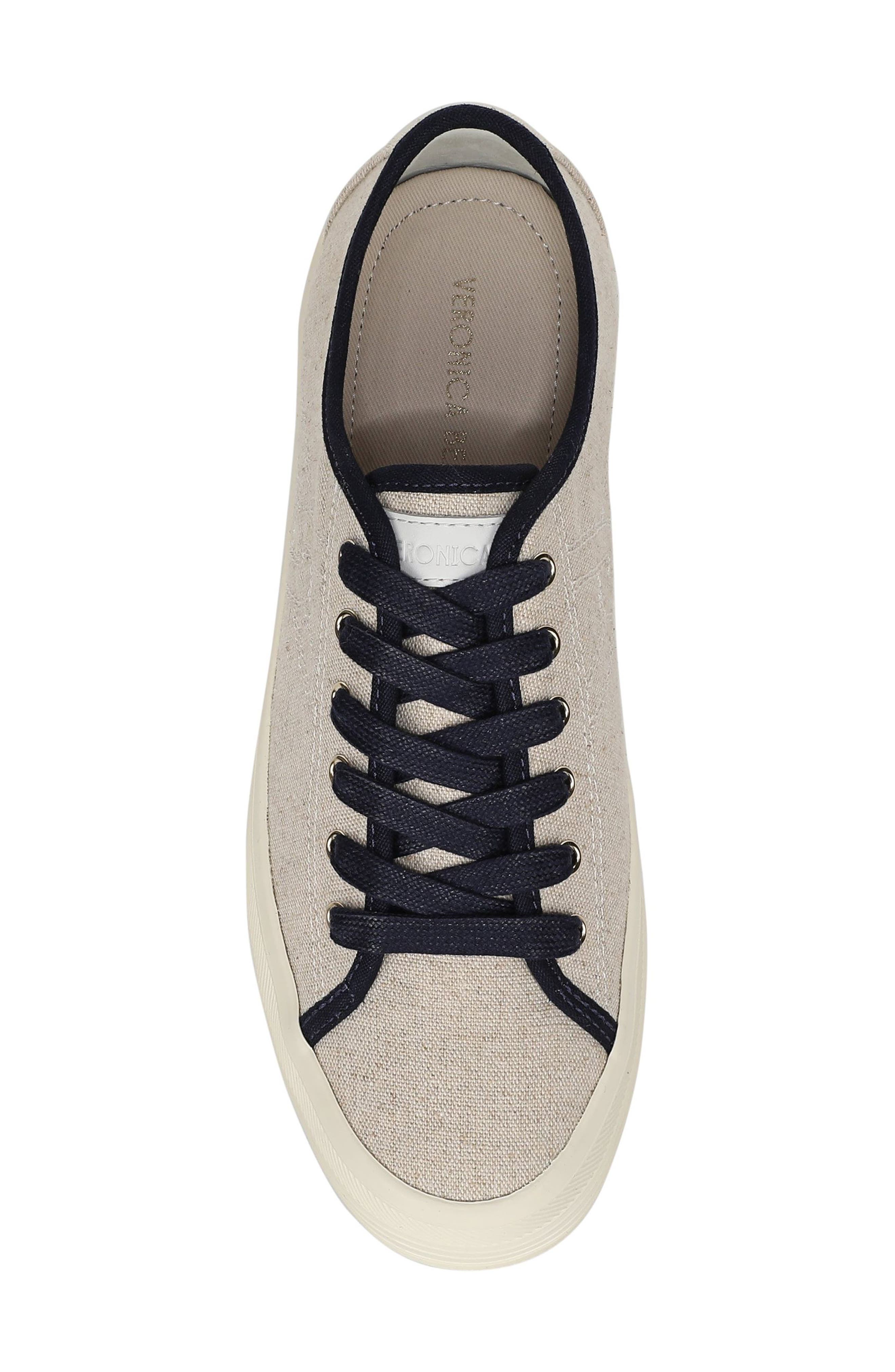 Truett Platform Sneaker, Alternate, color, SAND/ NAVY