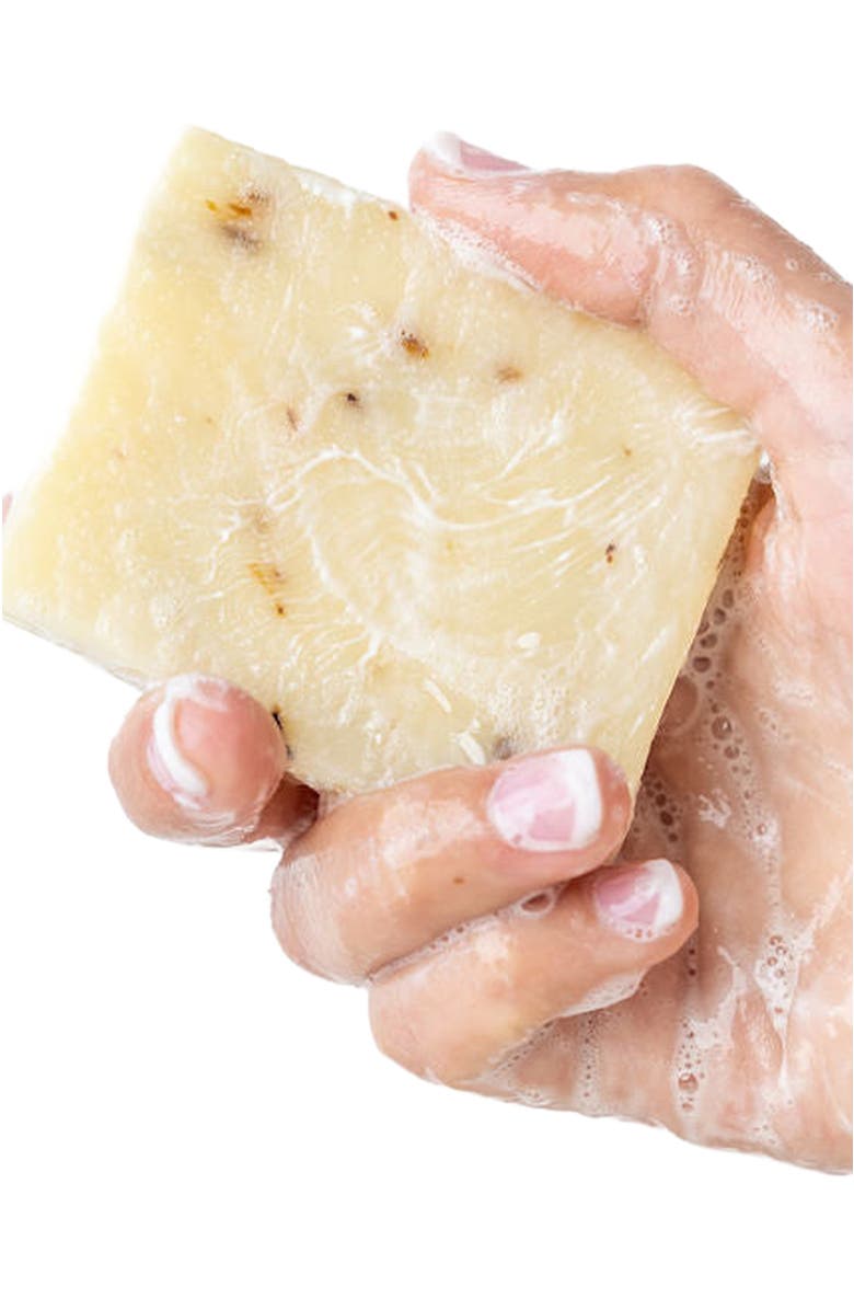 Lizush Natural Handmade Lemongrass Soap Bar, 2-Pack, Alternate, color, Lavender