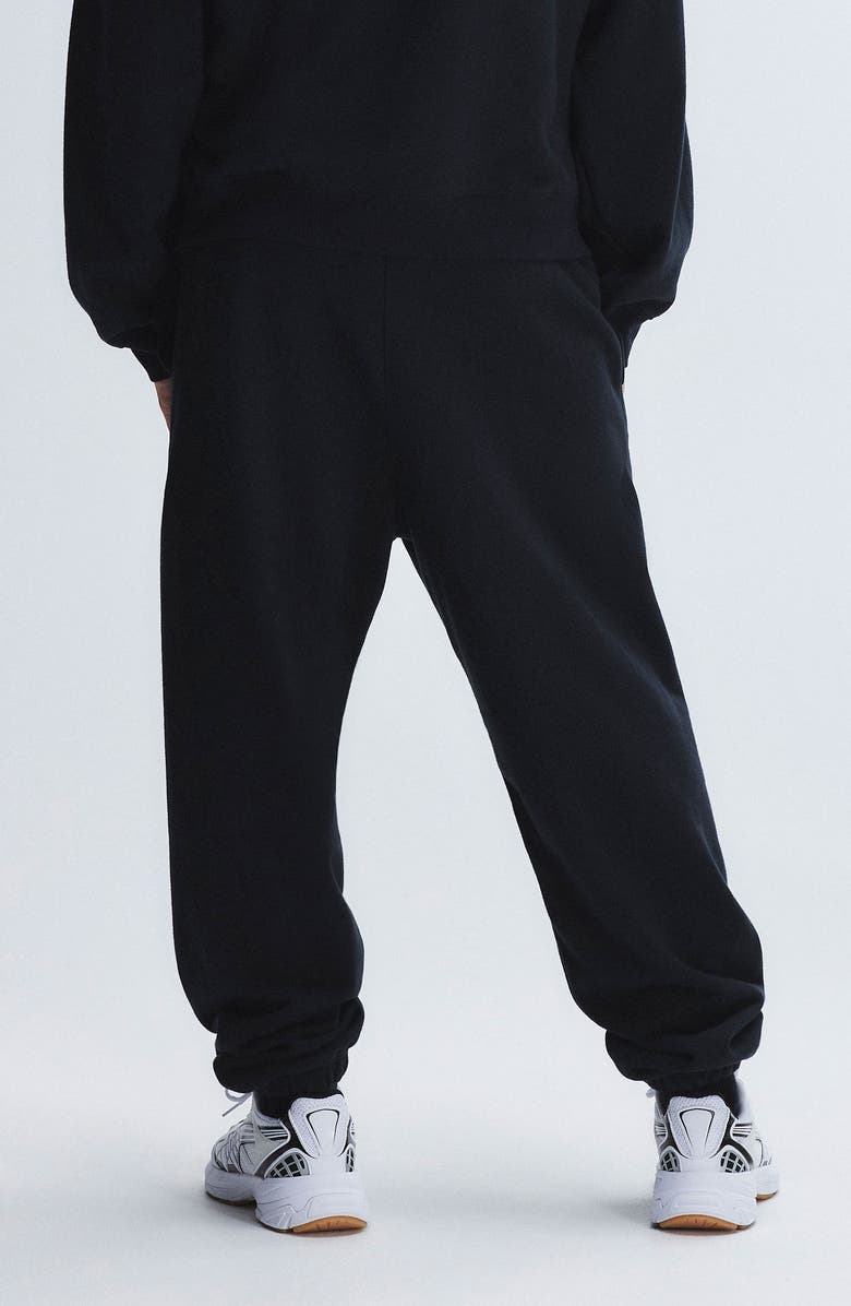 SAVAGE X FENTY Fleece Joggers, Alternate, color, Black Caviar