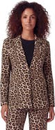 Lords of Harlech Leopard Womens Tailored Blazer