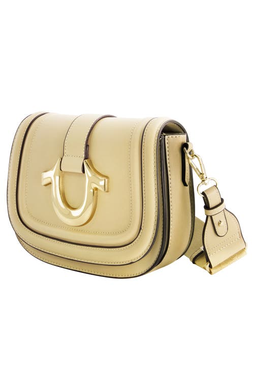 True Religion Horseshoe Saddle Bag In Camel