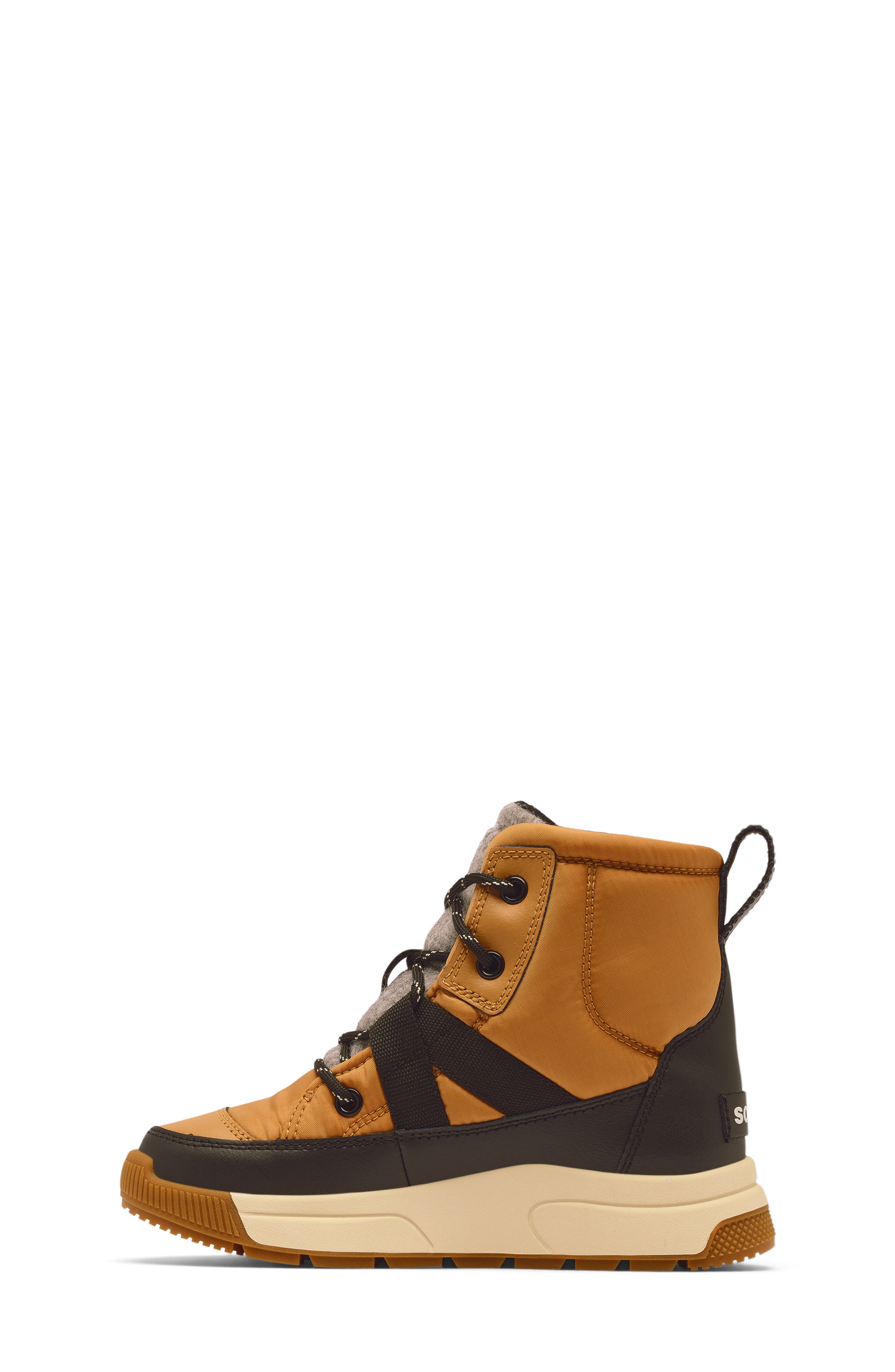 Kids' Whitney III Waterproof Mid Boot, Alternate, color, TAWNY BUFF/ BLACK
