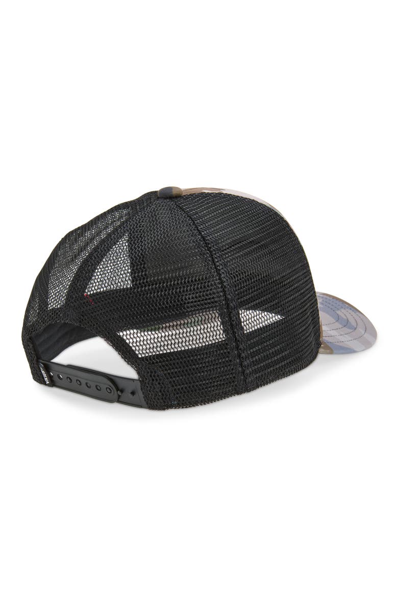 Kids' Classic Camo Snapback Trucker Hat, Alternate, color, ALUMINUM
